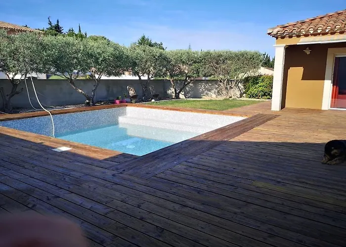 Villa Jusqu'à 8 Personnes Max Avec Piscine à 15 Min Des Plages Nissan-lez-Enserune